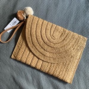 Straw Wristlet/Clutch